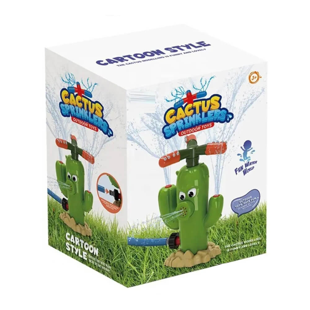 Joc cu apa in aer liber, cactus-3